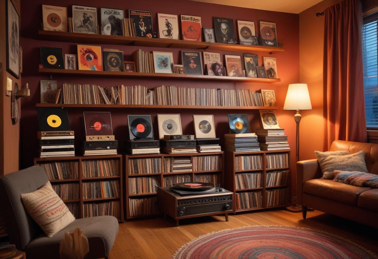 Vinylskivor försäljning – på väg mot en comeback! illustration
